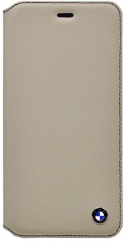 Чехол-книжка BMW для iPhone 6/6s plus Bicolor Booctype Grey/Black (Цвет: Бежевый) - фото 16021