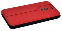 Чехол-книжка Ferrari для iPhone 6/6s Montecarlo Booktype Red (Цвет: Красный) - фото 16142