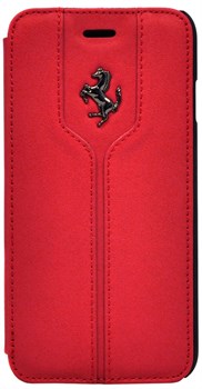 Чехол-книжка Ferrari для iPhone 6/6s Montecarlo Booktype Red (Цвет: Красный) - фото 16143