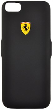 Чехол-аккумулятор Ferrari Powercase Hard 2800mAh для iPhone 8/7/6s/6, цвет черный" (FEFOPCP7BK) - фото 21108