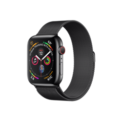 Apple Watch Series 4 44mm GPS + Cellular "Space Grey" стальной корпус + Milanese Loop - фото 24514