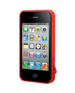 Пластиковый чехол SwitchEasy Lanyard Cases Red iPhone 4 / 4S