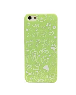 Чехол Fashion Little Witch Series Green для iPhone 5