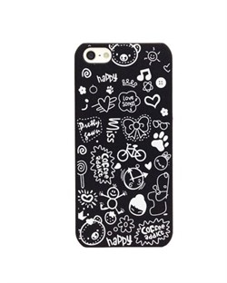 Чехол Fashion Little Witch Series Black для iPhone 5