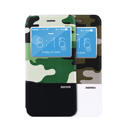 Чехол-книжка Remax Aimer Series Military Design для iPhone 6/6s - фото 6983