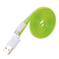 Кабель для iPhone/iPad HOCO Apple Two Side Jelly Cable 120см - фото 7150