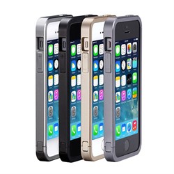 Защитный бампер Just Mobile AluFrame Aluminium Bumper для IPhone 5/5s - фото 8476