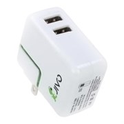 Сетевое зарядное устройство Jivo World Travel Charger 4 в 1. 2USB: 0.5+1.2А