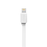 Кабель Rock Lightning-USB Safe Charge Speed Data Cable 32см лапша