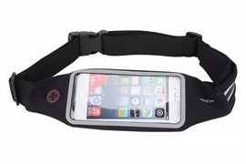 Сумка поясная для спорта Rock Universal Running Belt для смартфона (Цвет: Чёрный) Сумка поясная для спорта Rock Universal Running Belt для смартфона (Цвет: Чёрный)