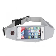 Сумка поясная для спорта Rock Universal Running Belt для смартфона (Цвет: Серый) Сумка поясная для спорта Rock Universal Running Belt для смартфона (Цвет: Серый)