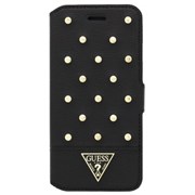 Чехол-книжка Guess для iPhone 6/6s Tessi Booktype Black (Цвет: Чёрный)