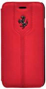 Чехол-книжка Ferrari для iPhone 6/6s Montecarlo Booktype Red (Цвет: Красный) Чехол-книжка Ferrari для iPhone 6/6s Montecarlo Booktype Red (Цвет: Красный)