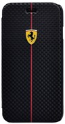 Чехол-книжка Ferrari для iPhone 6/6s plus Formula One Booktype Black (Цвет: Чёрный)