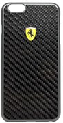 Чехол-накладка Ferrari для iPhone 6/6s plus Formula One Hard Real Crb Bk (Цвет: Чёрный) Чехол-накладка Ferrari для iPhone 6/6s plus Formula One Hard Real Crb Bk (Цвет: Чёрный)