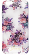 Чехол-накладка Guess для iPhone 6/6S BLOSSOM Hard TPU Transparent Flower (Дизайн: Цветы)