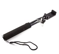 Монопод для селфи USAMS USAMS Wired Selfie Stick с кабелем AUX 3.5mm и встроенной кнопкой, цвет "черный" Монопод для селфи USAMS USAMS Wired Selfie Stick с кабелем AUX 3.5mm и встроенной кнопкой, цвет "черный"