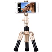 Трипод-штатив Momax Tripod PRO 5 42см, цвет "золотой" (TRS5)