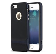 Чехол-накладка Rock Royce Case для iPhone 5/5s/SE, цвет "синий"
