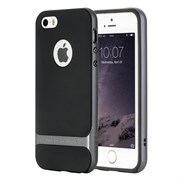 Чехол-накладка Rock Royce Case для iPhone 5/5s/SE, цвет "темно-серый"