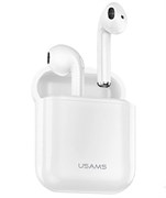 Беспроводные Bluetooth наушники USAMS F10 (цвет: Белый) Беспроводные Bluetooth наушники USAMS F10 (цвет: Белый)