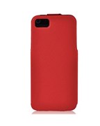 Чехол BASEUS PU Leather Twill Top Flip Open Case Red для iPhone 5 Чехол BASEUS PU Leather Twill Top Flip Open Case Red для iPhone 5