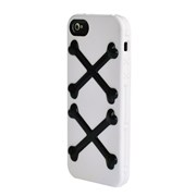 Чехол SwitchEasy Bones White/Black Белый/черный для iPhone 5