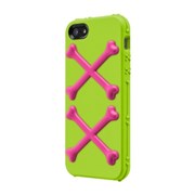 Чехол SwitchEasy Bones Green/Pink Зеленый/Розовый для iPhone 5