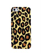 Чехол накладка Leopard Case Yellow для iPhone 5