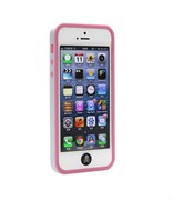 Бампер сборный двойной White/Pink для iPhone 5