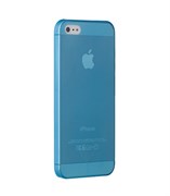 Чехол ультра-тонкий Ozaki O!Coat 0.3 Jelly Blue для iPhone 5