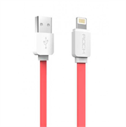 Кабель Rock Lightning-USB Data Cable Flat для iPhone/ iPad 100cм