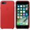 Оригинальный кожаный чехол-накладка Apple для iPhone 7/8, цвет «красный» (MMY62ZM/A) - фото 16342