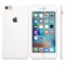 Оригинальный силиконовый  чехол-накладка Apple для iPhone 6/6s Plus цвет «белый» (MKXK2ZM/A) - фото 19581
