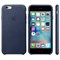 Оригинальный кожаный чехол-накладка Apple для iPhone 6/6s цвет «коричневый» (MKXR2ZM/A) - фото 7838
