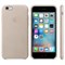 Оригинальный кожаный чехол-накладка Apple для iPhone 6/6s цвет «коричневый» (MKXR2ZM/A) - фото 7845
