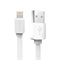 Кабель Rock Lightning-USB Data Cable Flat для iPhone/ iPad 200cм - фото 8974