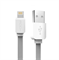 Кабель Rock Lightning-USB Data Cable Flat для iPhone/ iPad 200cм - фото 8975