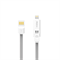 Кабель Rock Lightning-USB-microUSB Data Cable Flat для iPhone/ iPad 200cм - фото 9269