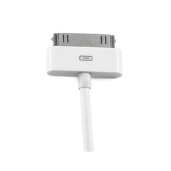 Кабель REMAX USB DATA 30pin для iPhone 4/4S 1м  - фото 12640