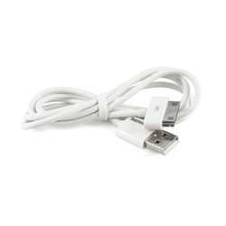 Кабель REMAX USB DATA 30pin для iPhone 4/4S 1м  - фото 12642