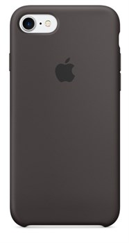 Оригинальный силиконовый чехол-накладка Apple для iPhone 7/8, цвет «тёмное какао»  (MMX22ZM/A) - фото 17326
