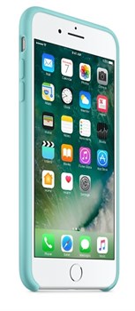 Оригинальный силиконовый чехол-накладка Apple для iPhone 7 Plus/8 Plus, цвет «синее море»  (MMQY2ZM/A) - фото 17830