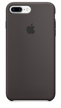 Оригинальный силиконовый чехол-накладка Apple для iPhone 7 Plus/8 Plus, цвет «тёмное какао»  (MMT12ZM/A) - фото 17857