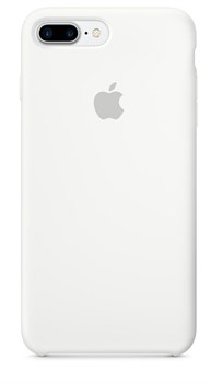 Оригинальный силиконовый чехол-накладка Apple для iPhone 7 Plus/8 Plus, цвет «белый цвет»  (MMQT2ZM/A) - фото 17871