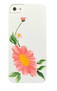 Чехол-накладка iCover для iPhone SE/5/5S Flower SG05 ручная роспись - фото 18157