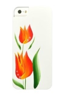 Чехол-накладка iCover для iPhone SE/5/5S Flower SG06 ручная роспись - фото 18158
