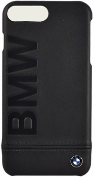 Чехол-накладка BMW для iPhone 7 Plus/8 Plus  Signature Logo imprint Hard Leather,  Цвет «Черный» (BMHCP7LLLSB) - фото 18575