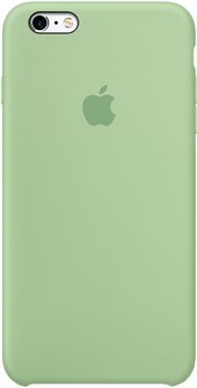 Оригинальный силиконовый чехол-накладка Apple для iPhone 6/6s Plus цвет «мятный» (MM692ZM/A) - фото 19681