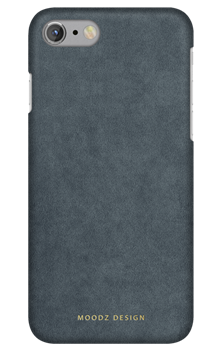 Чехол-накладка Moodz для iPhone 7/8 Alcantra Hard Steel Цвет: Серый (MZ656067) - фото 20598